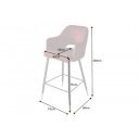 PARIS modern bárszék - piros