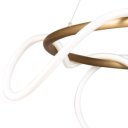 FANTASIA design LED függőlámpa - 60cm - arany