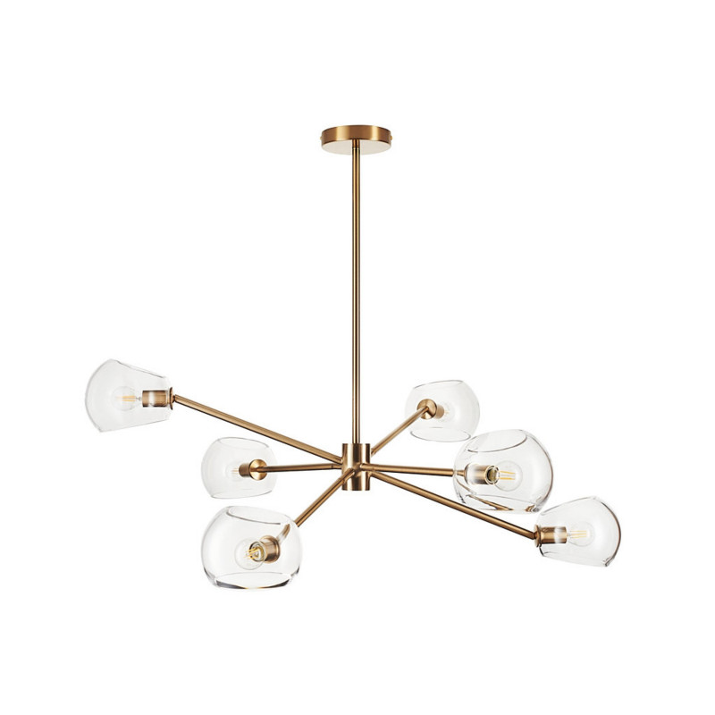 COSMIC-6 modern függőlámpa - 75cm