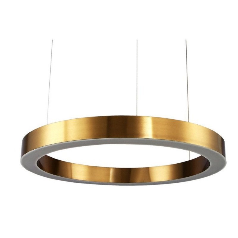 LED CIRCLE design függőlámpa - réz - 40/60/80cm