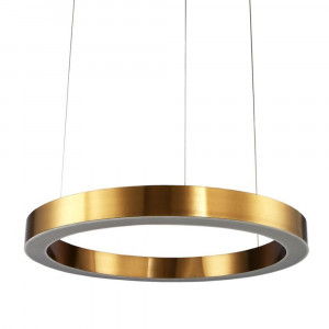 LED CIRCLE design függőlámpa - réz - 40/60/80cm