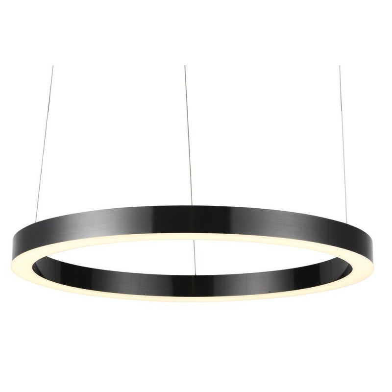 LED CIRCLE design függőlámpa - titán - 40/60/80/100cm