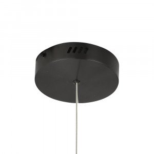 LED CIRCLE design függőlámpa - titán - 40/60/80/100cm