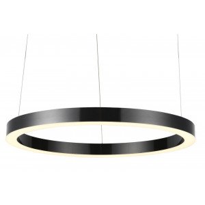 LED CIRCLE design függőlámpa - titán - 40/60/80/100cm Függőlámpák