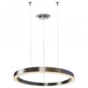 LED CIRCLE design függőlámpa - nikkel - 40/60/80/100cm