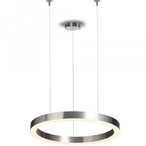 LED CIRCLE design függőlámpa - nikkel - 40/60/80/100cm