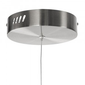 LED CIRCLE design függőlámpa - nikkel - 40/60/80/100cm