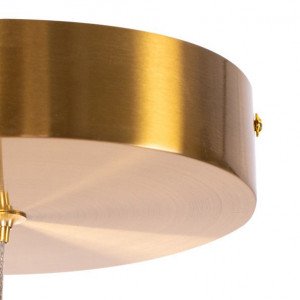 CIRCLE LED design függőlámpa szett - réz- 40+60+60cm