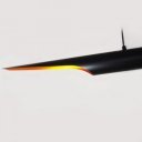 BLACK TUBE design függőlámpa