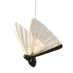 BUTTERFLY- I design lámpa - fekete