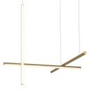 TASTA design LED függőlámpa - arany