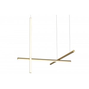TASTA design LED függőlámpa - arany Függőlámpák