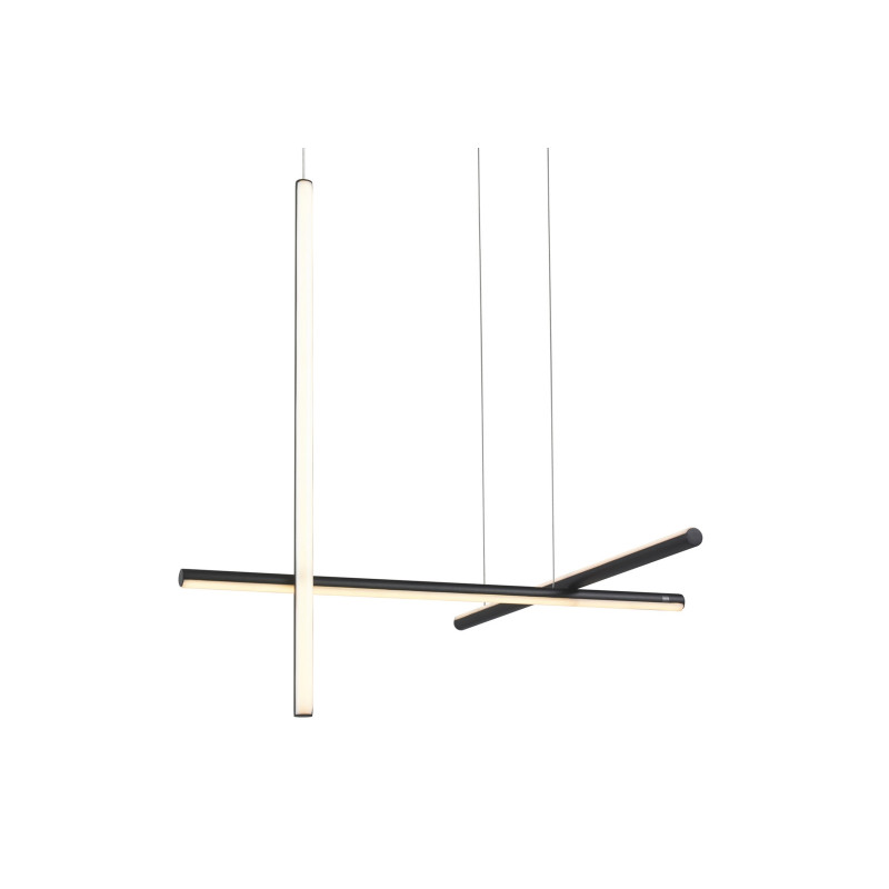 TASTA design LED függőlámpa - fekete