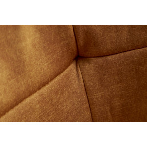 EUPHORIA modern bársony forgószék - okker