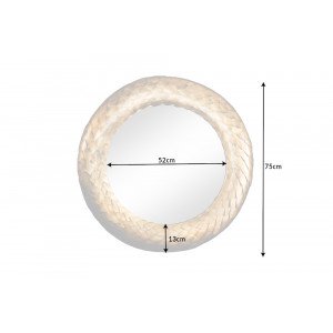 FOLIUM design tükör - 75cm