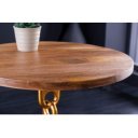 CHAIN design mangófa lerakóasztal - 55cm