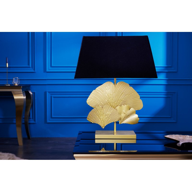 GINKGO exkluzív asztali lámpa - 60cm - arany