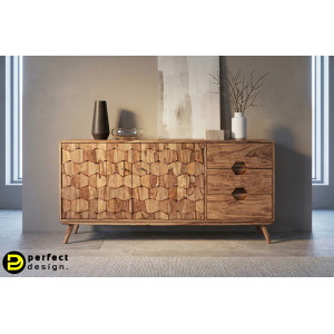 KANT exkluzív rózsafa komód - 145cm BIZZOTTO