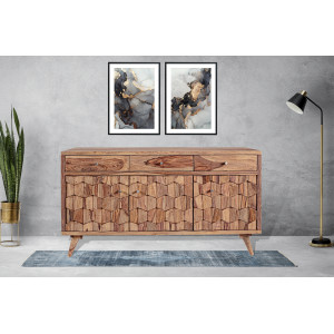 KANT exkluzív rózsafa komód - 132cm