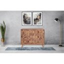 KANT exkluzív rózsafa fiókos komód - 87cm