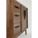 SHERMAN különleges mangófa komód - 152cm