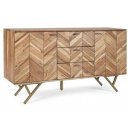 CLASS modern akác komód - 140cm