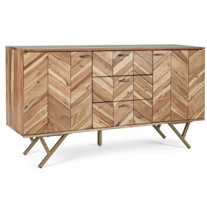 CLASS modern akác komód - 140cm