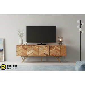 CLASS modern akác TV-szekrény - 130cm BIZZOTTO