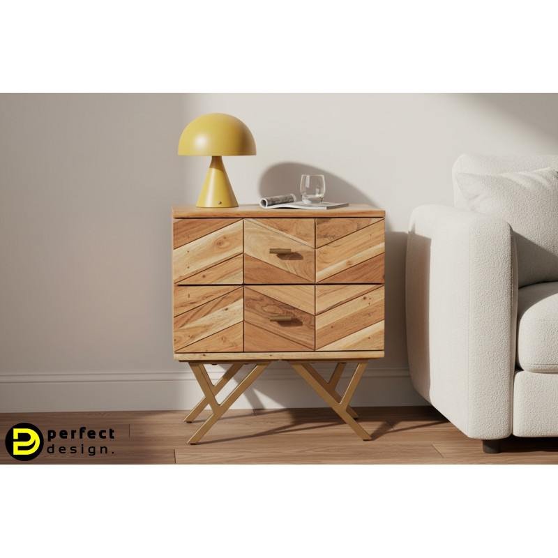 CLASS modern akác éjjeliszekrény