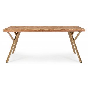 CLASS modern akác étkezőasztal - 180/220cm