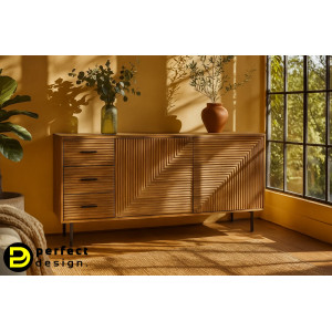 DARSEY design mangófa komód - 160cm BIZZOTTO