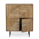 DARSEY design mangófa szekrény  - 110cm