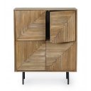 DARSEY design mangófa szekrény  - 110cm