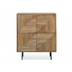 DARSEY design mangófa szekrény  - 110cm