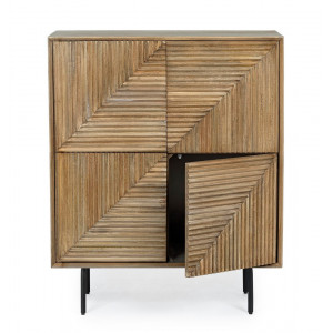 DARSEY design mangófa szekrény  - 110cm