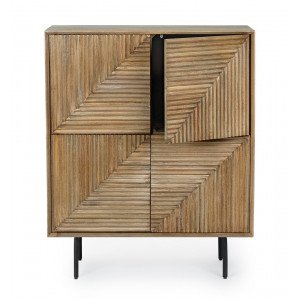 DARSEY design mangófa szekrény  - 110cm