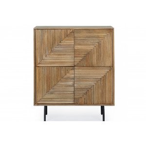 DARSEY design mangófa szekrény  - 110cm