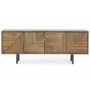 DARSEY design mangófa TV-szekrény - 140cm