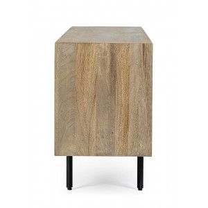DARSEY design mangófa TV-szekrény - 140cm