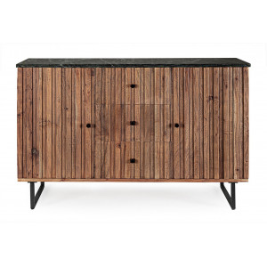 NORFOLK modern akác komód - 120cm