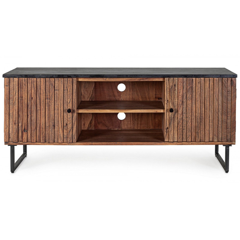 NORFOLK modern akác TV-szekrény - 130cm