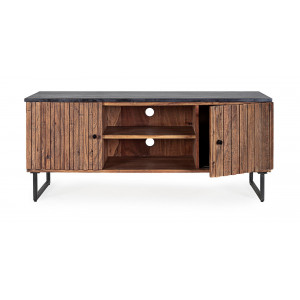 NORFOLK modern akác TV-szekrény - 130cm