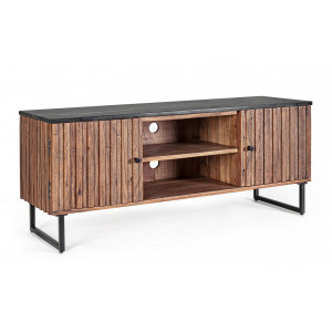 NORFOLK modern akác TV-szekrény - 130cm