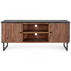 NORFOLK modern akác TV-szekrény - 130cm BIZZOTTO