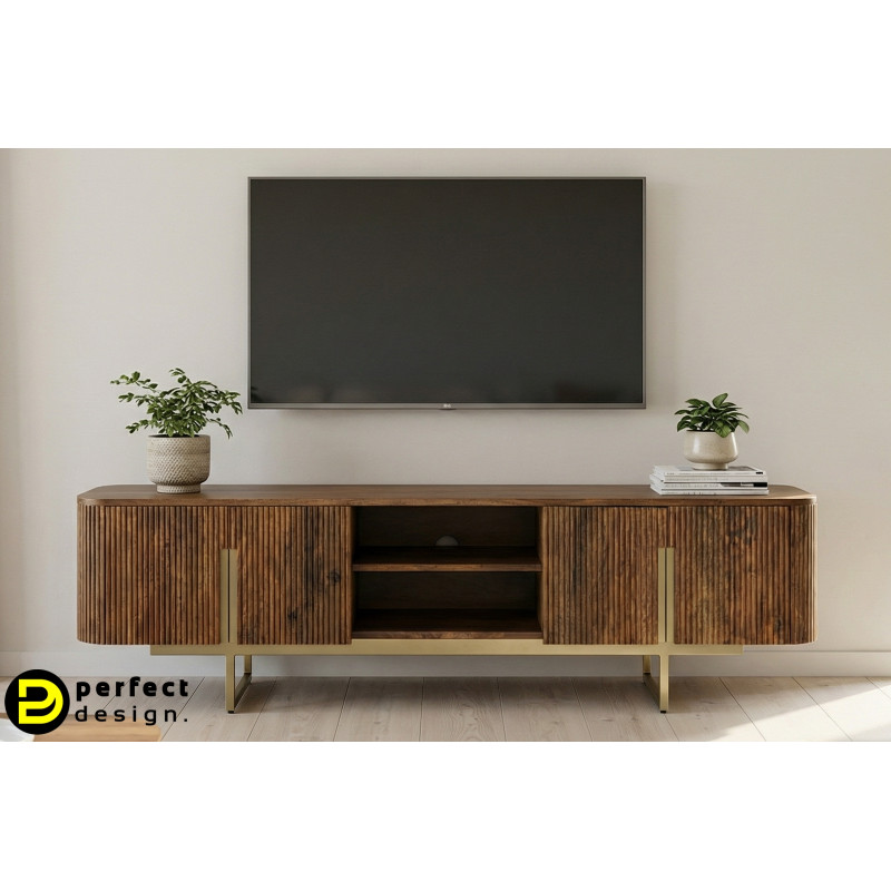 VILENDAS exkluzív mangófa TV-szekrény - 180cm