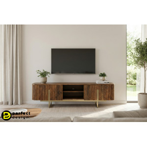 VILENDAS exkluzív mangófa TV-szekrény - 180cm