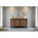 NARTAN modern rózsafa komód - 132cm