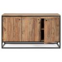 NARTAN modern rózsafa komód - 132cm