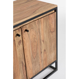 NARTAN modern rózsafa komód - 132cm