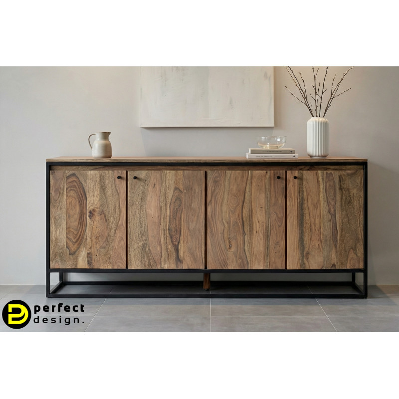 NARTAN modern rózsafa komód - 175cm